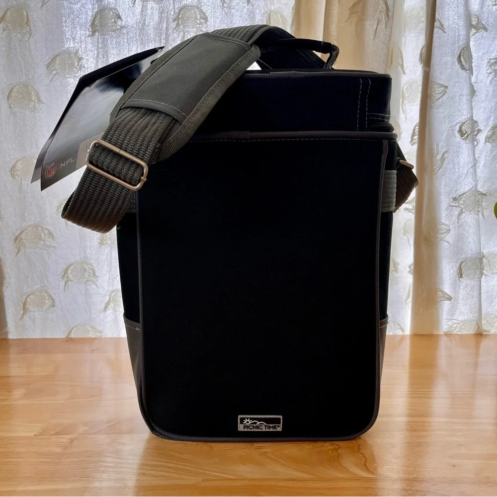 NFL Baltimore RAVENS Duet Wine & Cheese Tote - Picture 7 of 16